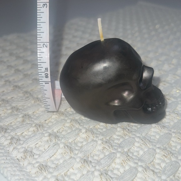 NWT Black Skull Candle - Picture 6 of 7